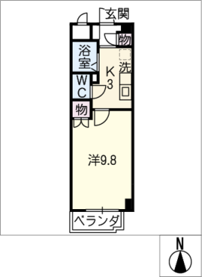 アメニティ堀越 2階