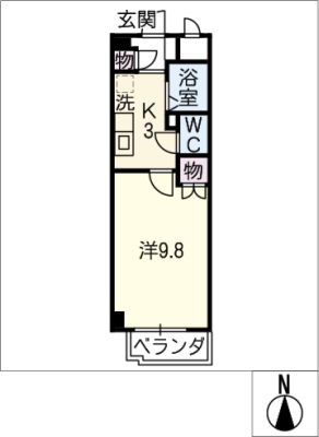 アメニティ堀越 1階