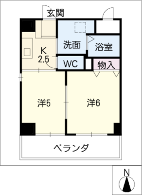 ブルーム名駅 2階