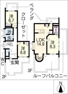 メゾネットミユキ(WN)