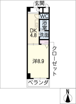 キャトルセゾン 1階