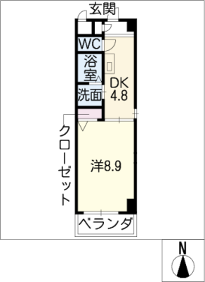 キャトルセゾン 2階