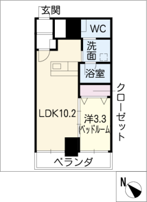 アルファパル東枇杷島 5階