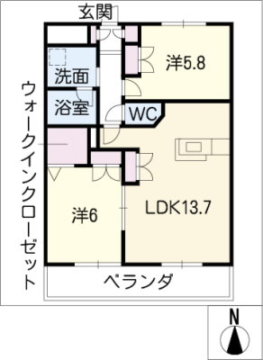 メゾン上名古屋 4階