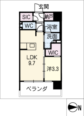 ｸﾘｵ ﾗﾍﾞﾙｳﾞｨ名古屋花の木 3階