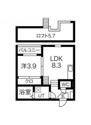 ロプト浄心 1階