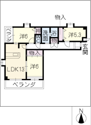 ガーデンテラス小碓１番館 4階