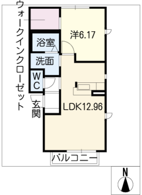 ウエストハウスⅡ 1階