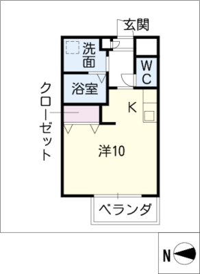 カーサ千年 3階