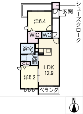 グラン・アーブル 2階