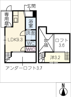 リヴィエラ港北 1階