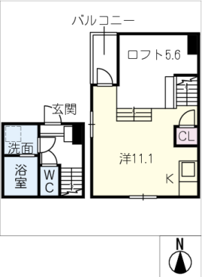 リヴィエラ港北 2階