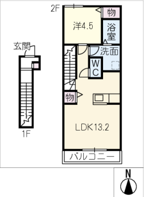 リーブルファイン稲永２ 2階