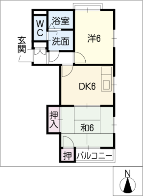 ヘーベルメゾン・アサヒＢ棟 1階