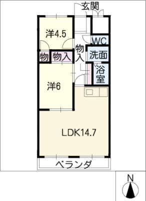 ウエストソシア 1階