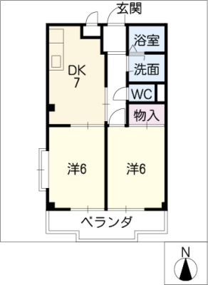 セゾン西別所 3階