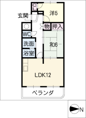 Ｍグランデ安永 2階