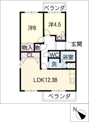 アネックス・アヤ 1階