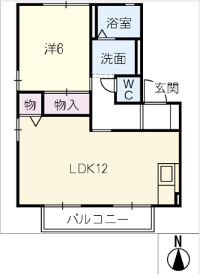 ＭａｓｔＴｏｗｎ桑名Ｃ・Ｄ棟 2階