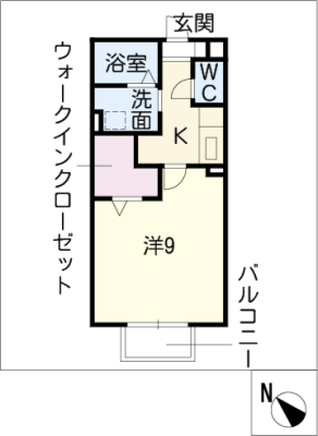 アンソレイユ 2階