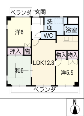 コンフォート桑名 4階