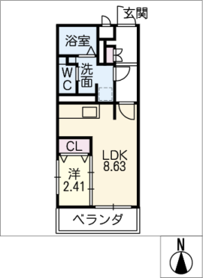 エムズハウス蓮見 4階