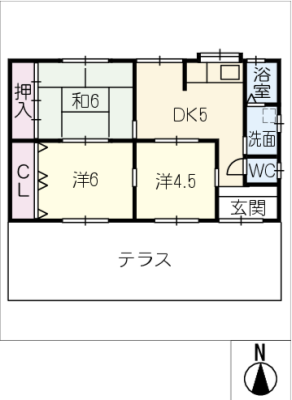 北勢町Ｍ貸家　北西棟 