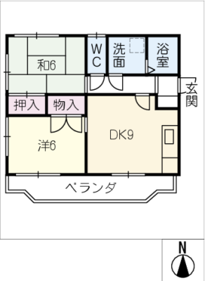 グランシャリオ８９　Ｃ棟 2階