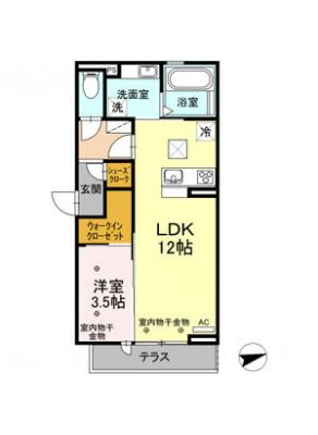 ボヌール江場 1階