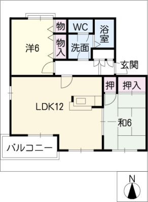 セントラル長松　Ｃ棟 2階