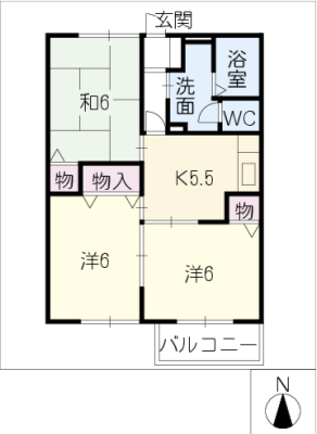 エスポアールＭＡＹ 2階