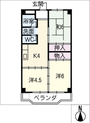 杉野コーポ 3階