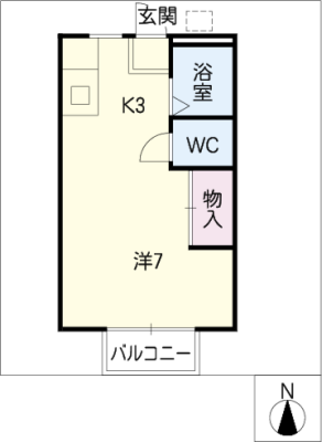 サンライフ清水　Ｂ棟 1階