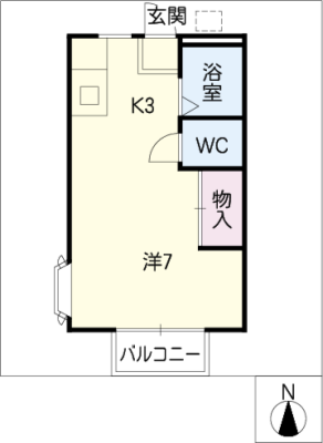 サンライフ清水　Ｂ棟 2階