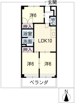 アーバンコア禾森 2階