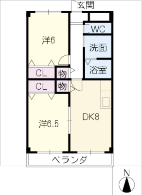 惣武マンション 4階