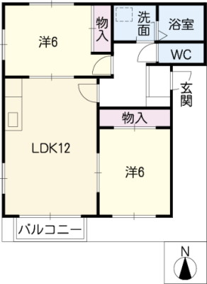 プロパティ中川　Ａ棟