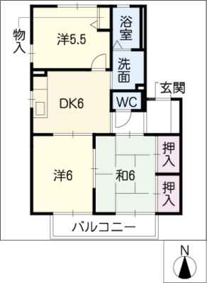 グリーンコート　Ｂ棟 1階