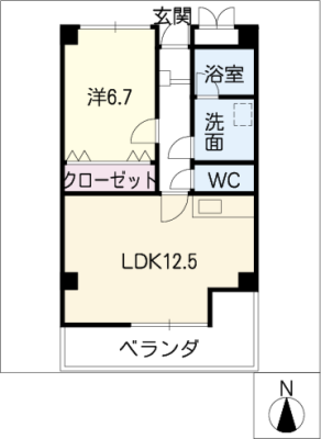 プラバ東前２ 4階