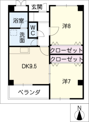 プラバ東前２ 2階