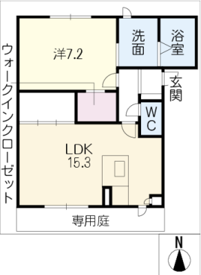 ファミーユ東前　Ｃ棟 1階