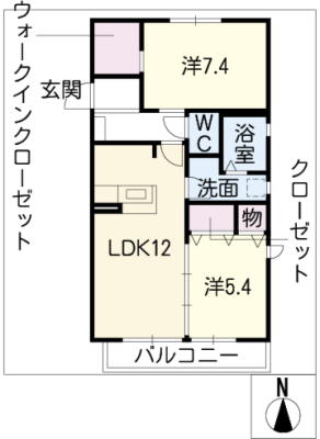 ソレイユ木戸 1階