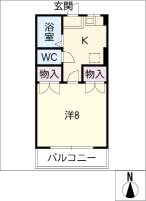 平田コーポラス　Ａ棟 2階