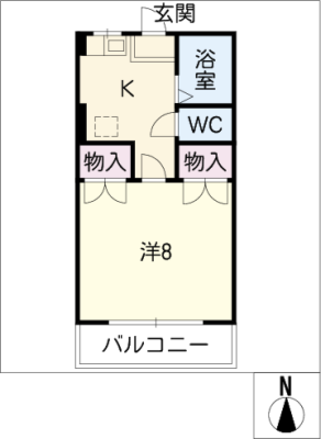 平田コーポラス　Ａ棟 1階