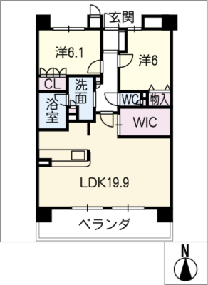 モアグレース大垣旭町５０２号室