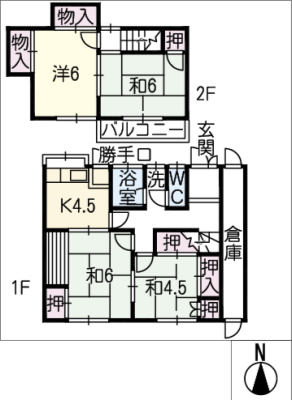 丸藻貸家　５５－８