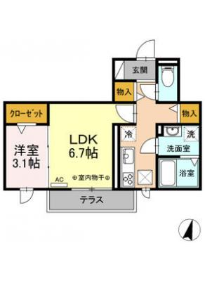 サンシティ伝馬町 1階