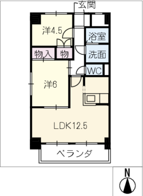 グレイス中坪 8階