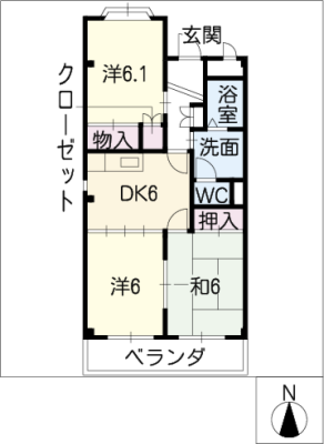 エクセルメゾンＢ 3階