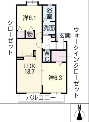 ヴェール篠の風　Ｃ棟